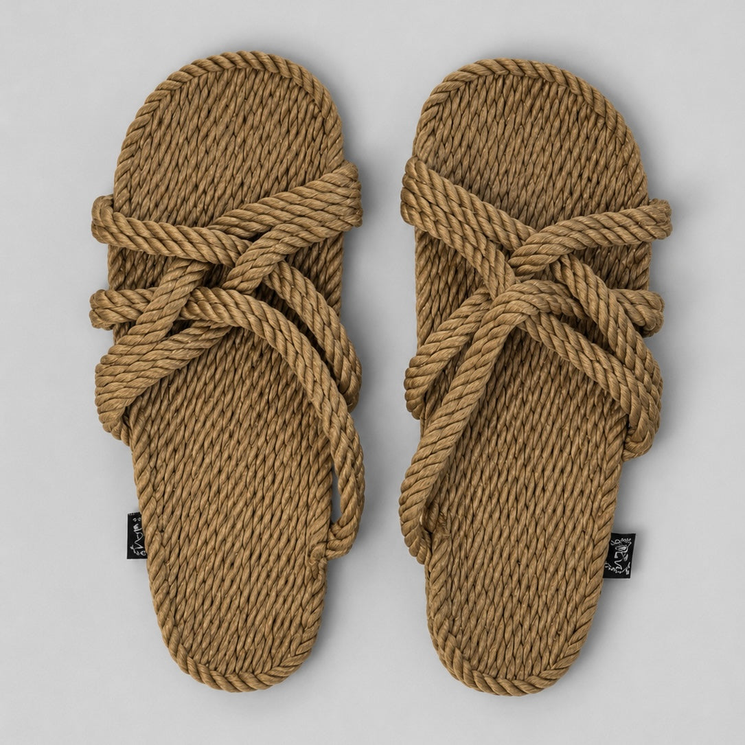 Sandalias Cuerda Slip On
