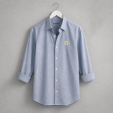Stripped Poplin Relaxed Shirt. The Daisy