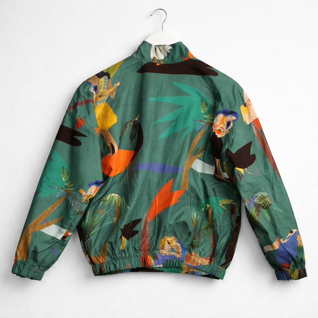 Cazadora Reversible Black / Green Moon. G.Kero Paris