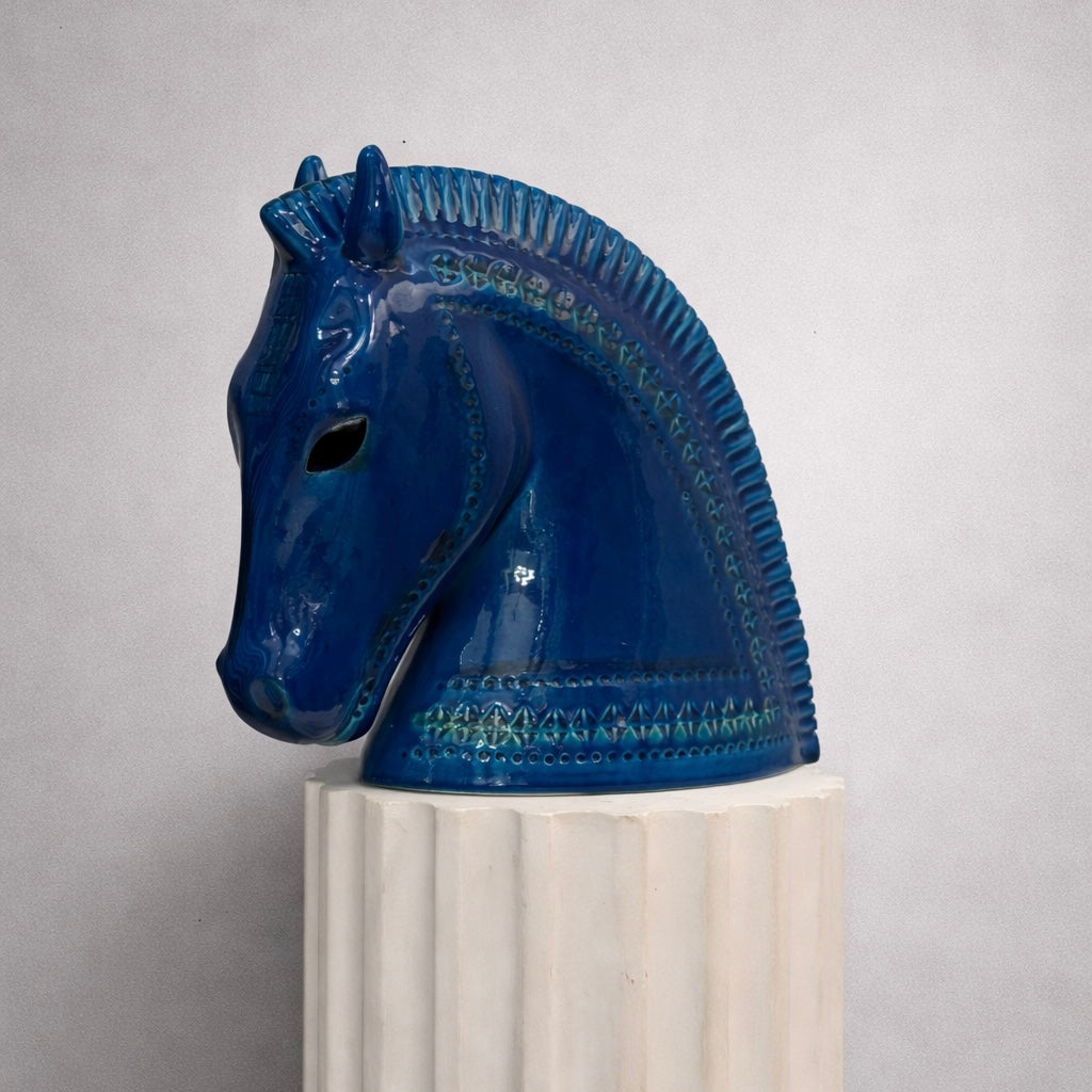 Cabeza Caballo Cerámica