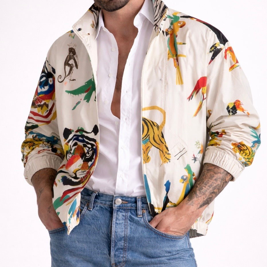 Cazadora Reversible Pink Party. G.Kero Paris