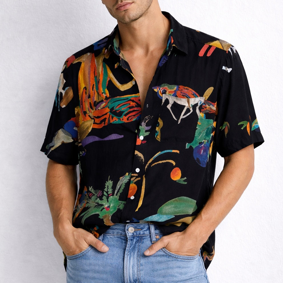 Camisa Hawaiana Femmes Luxe G.kero Paris