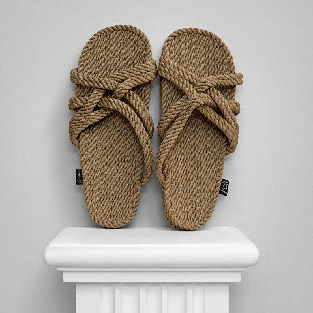 Sandalias Cuerda Slip On
