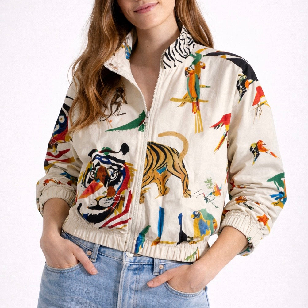 Cazadora Reversible Pink Party. G.Kero Paris