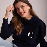 Personalized ANCLADEMAR Navy Sweatshirt