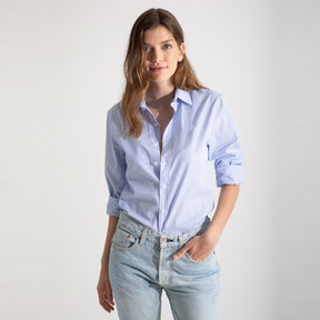 Striped Poplin Shirt