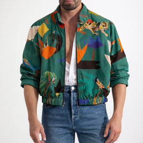 Cazadora Reversible Black / Green Moon. G.Kero Paris