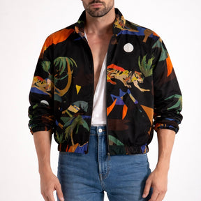 Cazadora Reversible Black / Green Moon. G.Kero Paris