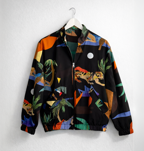 Cazadora Reversible Black / Green Moon. G.Kero Paris