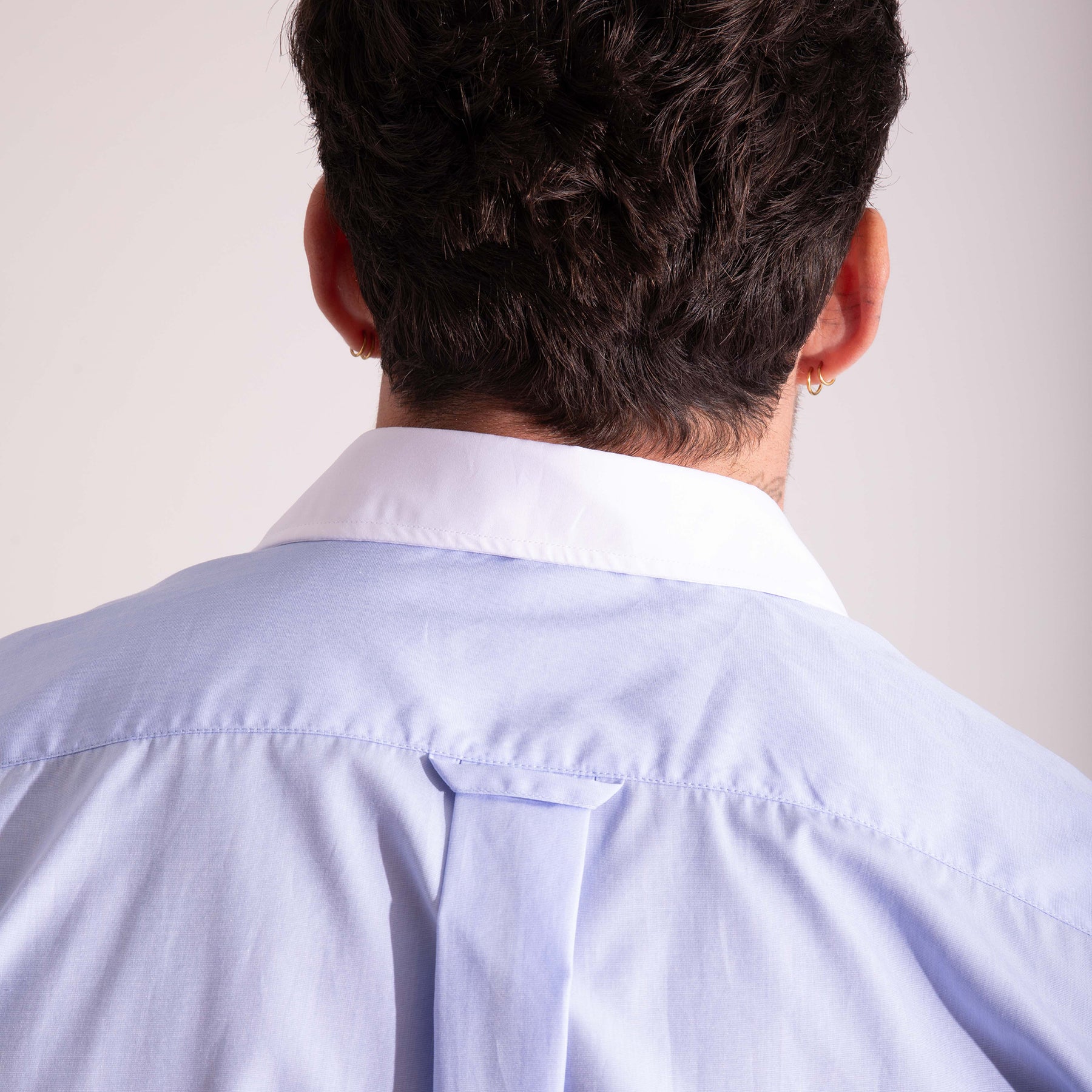 Camisa Popelín Azul