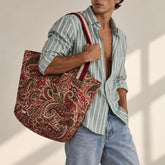 Bolsa Shopping Estampado Paisley. Mess 19