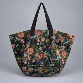 Bolsa Shopping Jacquard Flores. Mess 19