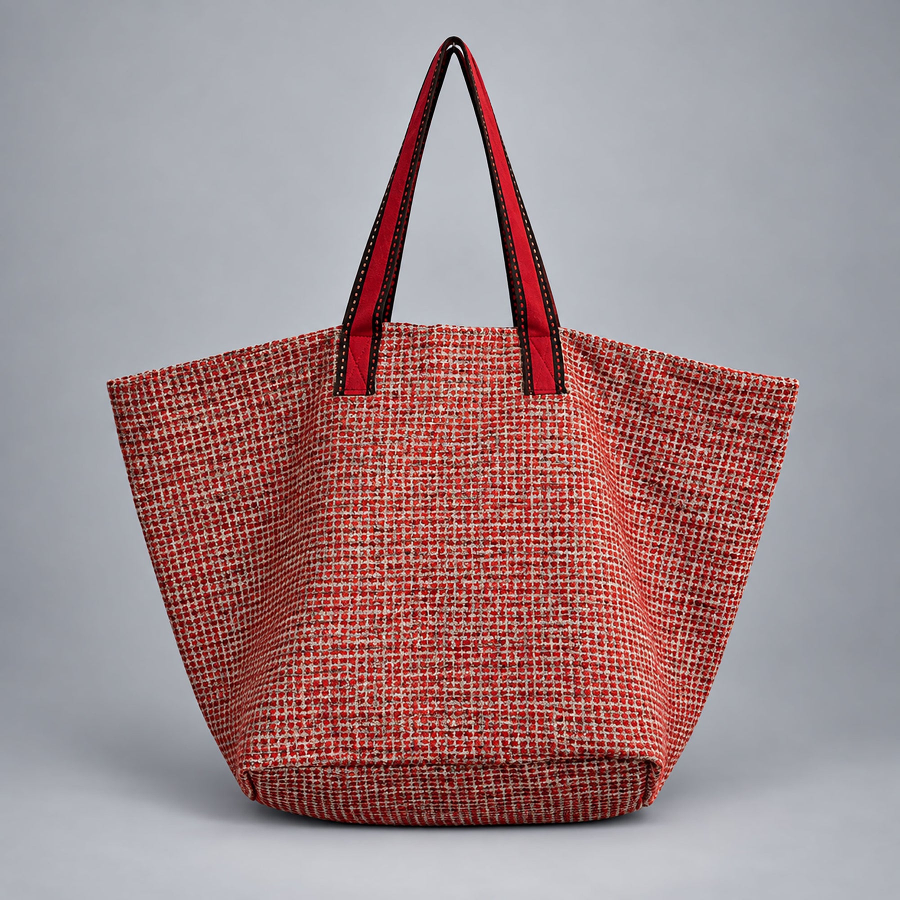 Bolsa Shopping Jacquard Cuadros. Mess 19
