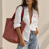Bolsa Shopping Jacquard Cuadros. Mess 19