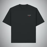 Oversized Black T-Shirt. The Big Heart