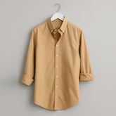 Camel Oxford Shirt 