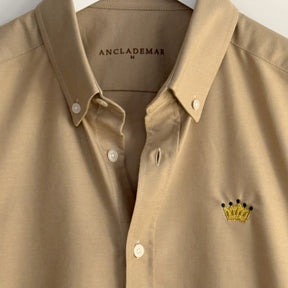 Camisa Oxford Camel Corona