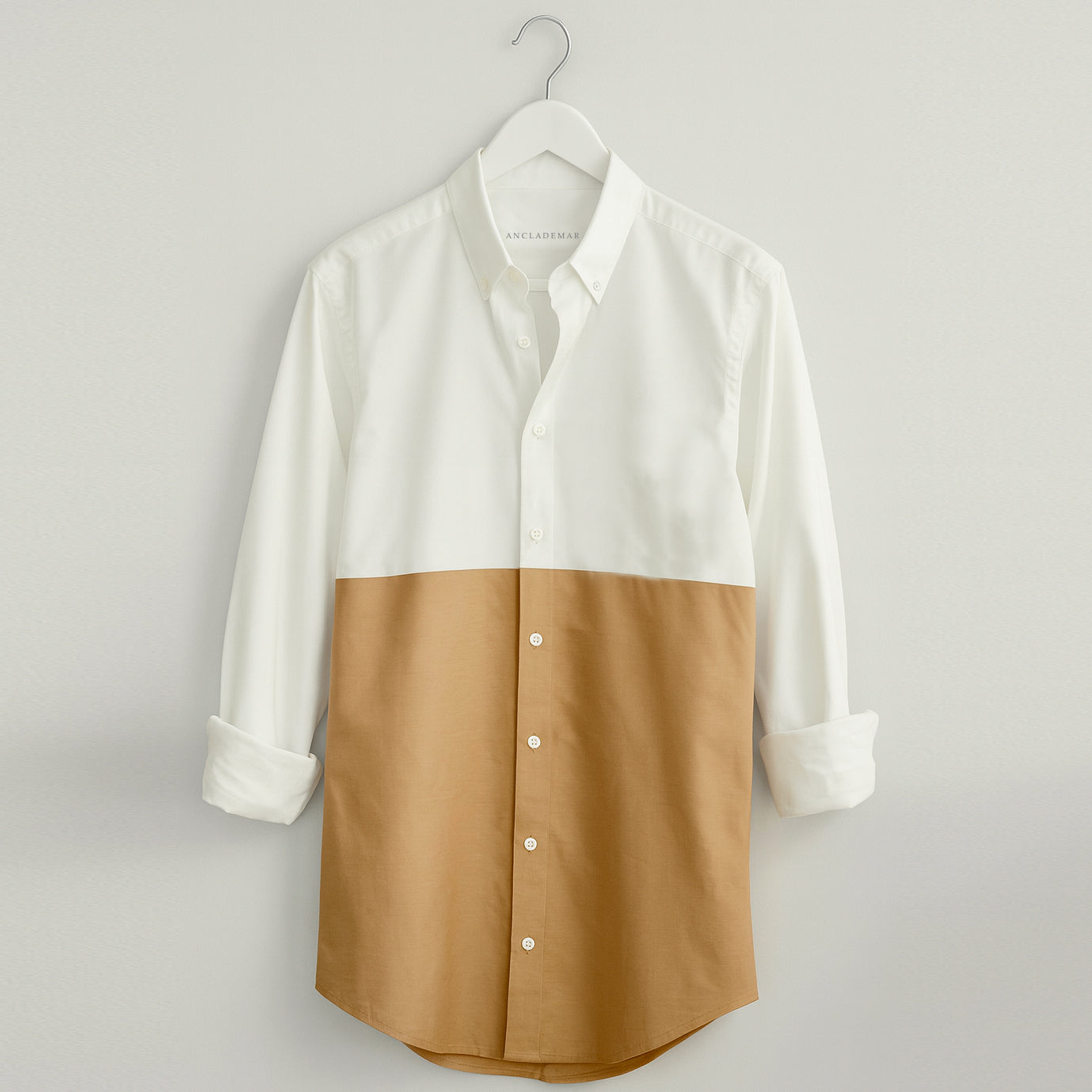 Color Block Oxford Shirt