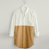 Color Block Oxford Shirt