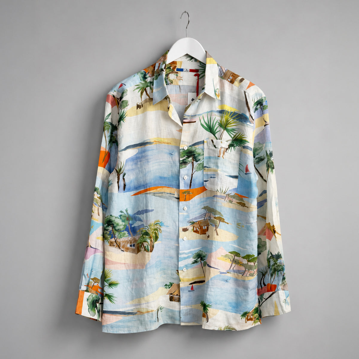Camisa de lino La Pointe. G.kero Paris