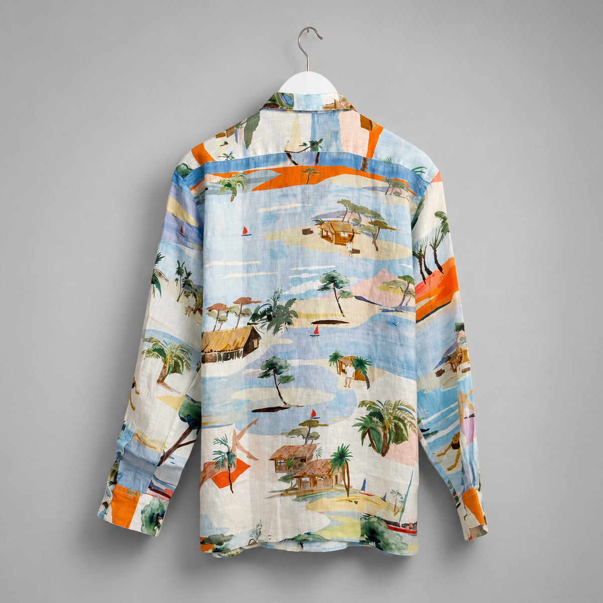 Camisa de lino La Pointe. G.kero Paris