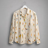 Camisa de lino Surfeuses du Feu. G.kero Paris