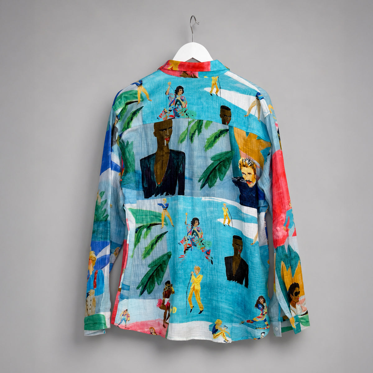Camisa de gasa de algodón  80'S Color. G.kero Paris