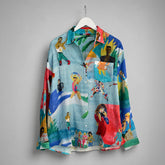 Camisa de gasa de algodón  80'S Color. G.kero Paris
