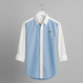 Camisa Oxford Patchwork Corona