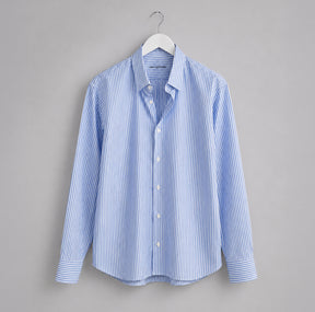 Blue Poplin Shirt