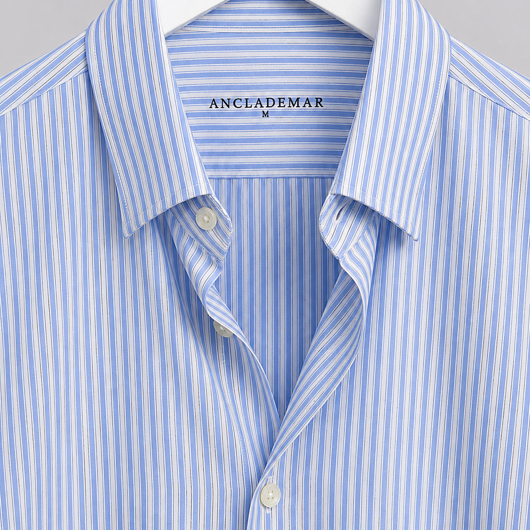 Blue Poplin Shirt