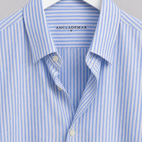 Blue Poplin Shirt