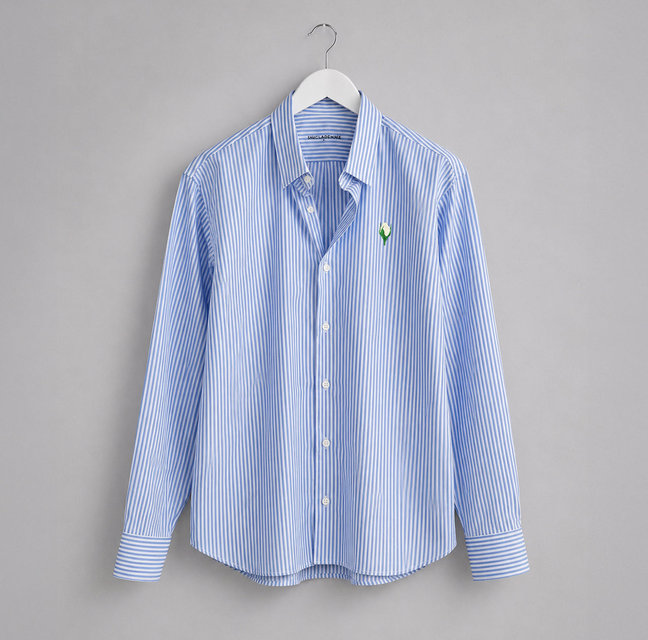 Stripped Poplin Relaxed Shirt