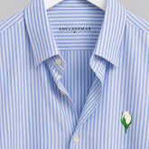 Stripped Poplin Relaxed Shirt