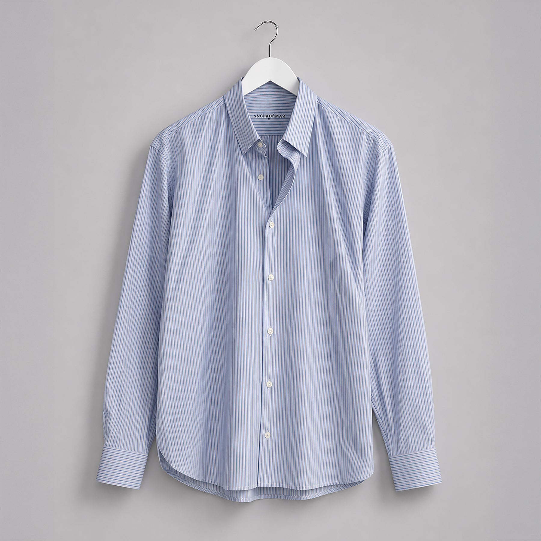 Blue Poplin Shirt