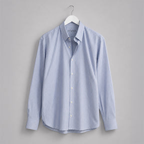 Blue Poplin Shirt