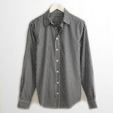 Poplin Shirt Blue Stripes