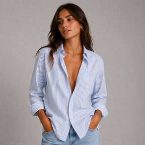 Color Block Oxford Shirt