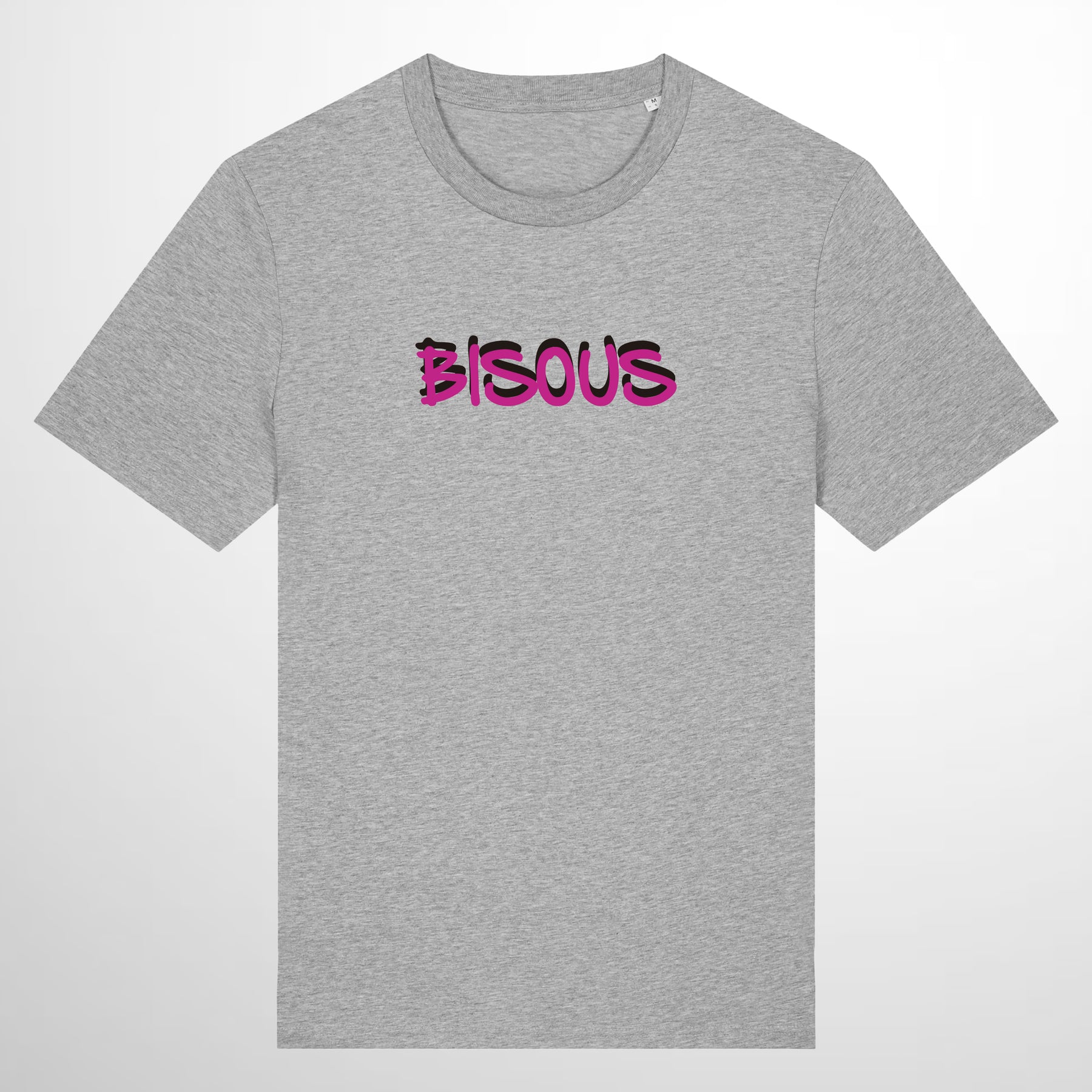 Camiseta Gris Bisous