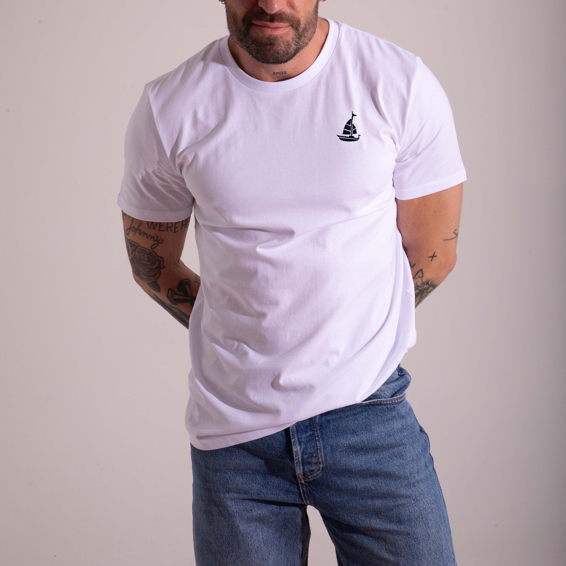 Camiseta Blanca Velero