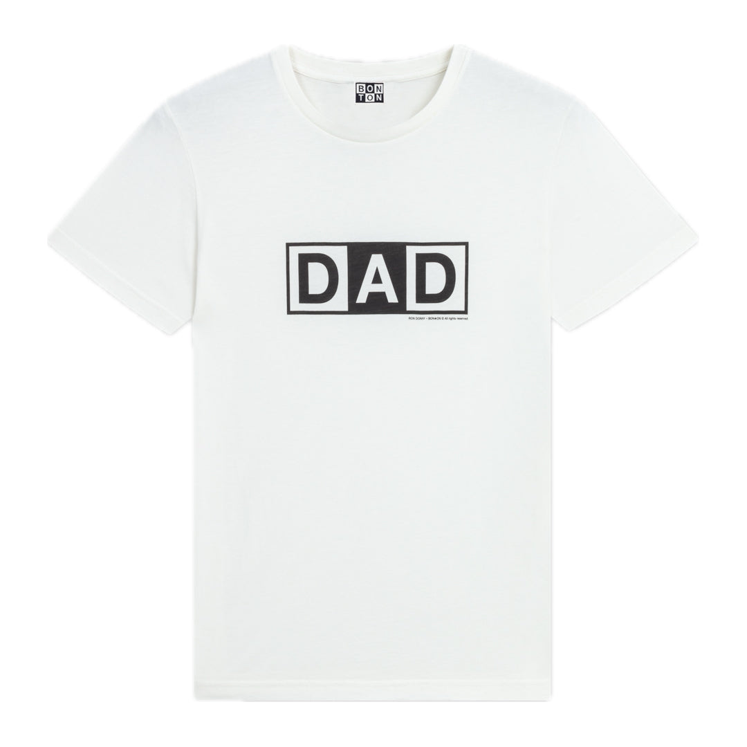 Camiseta DAD Blanca. Ron Dorff x Bonton