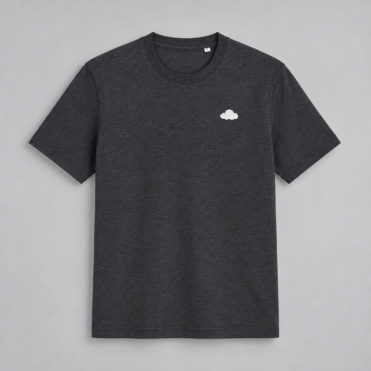 Camiseta Gris Oscuro. Nube