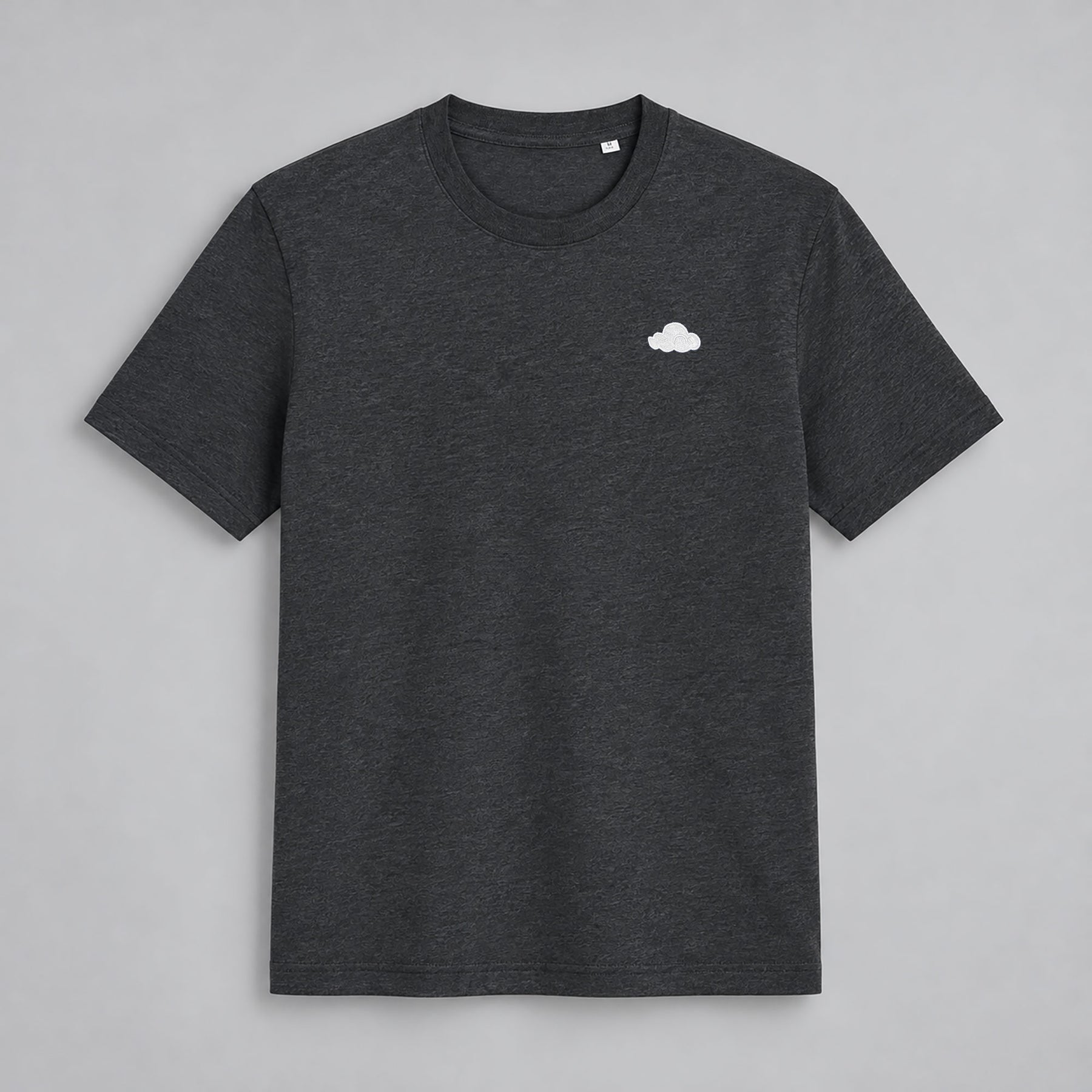 Camiseta Gris Oscuro. Nube