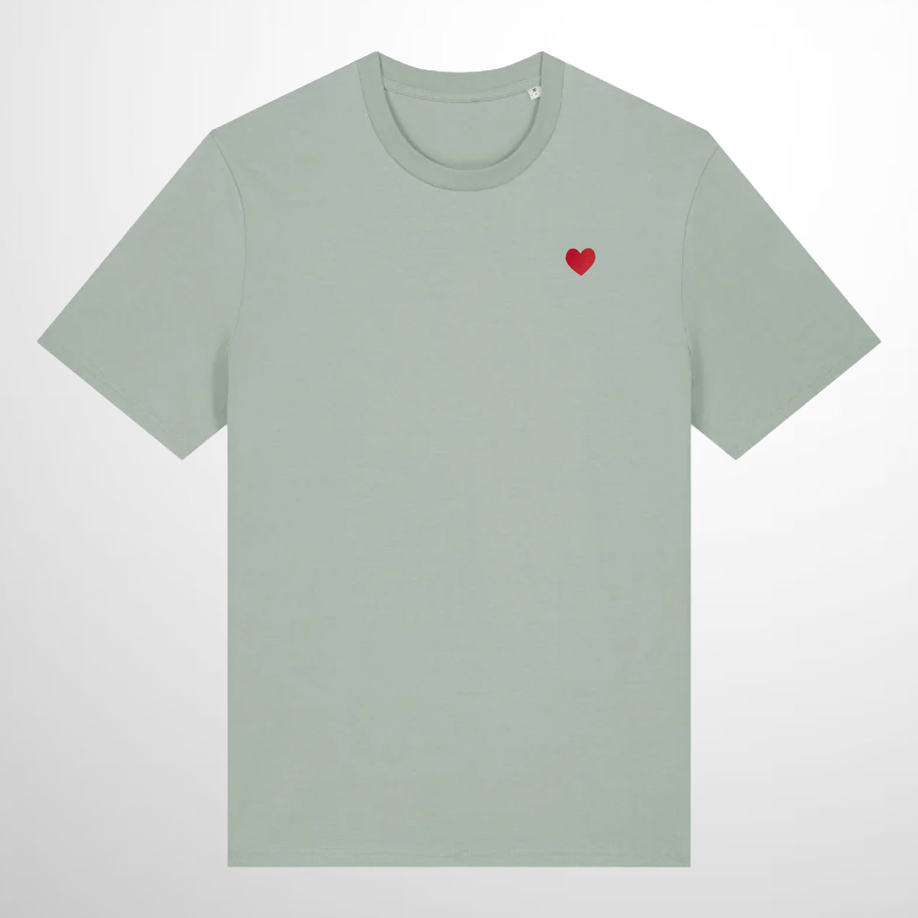 Camiseta Jade Corazón Bordado