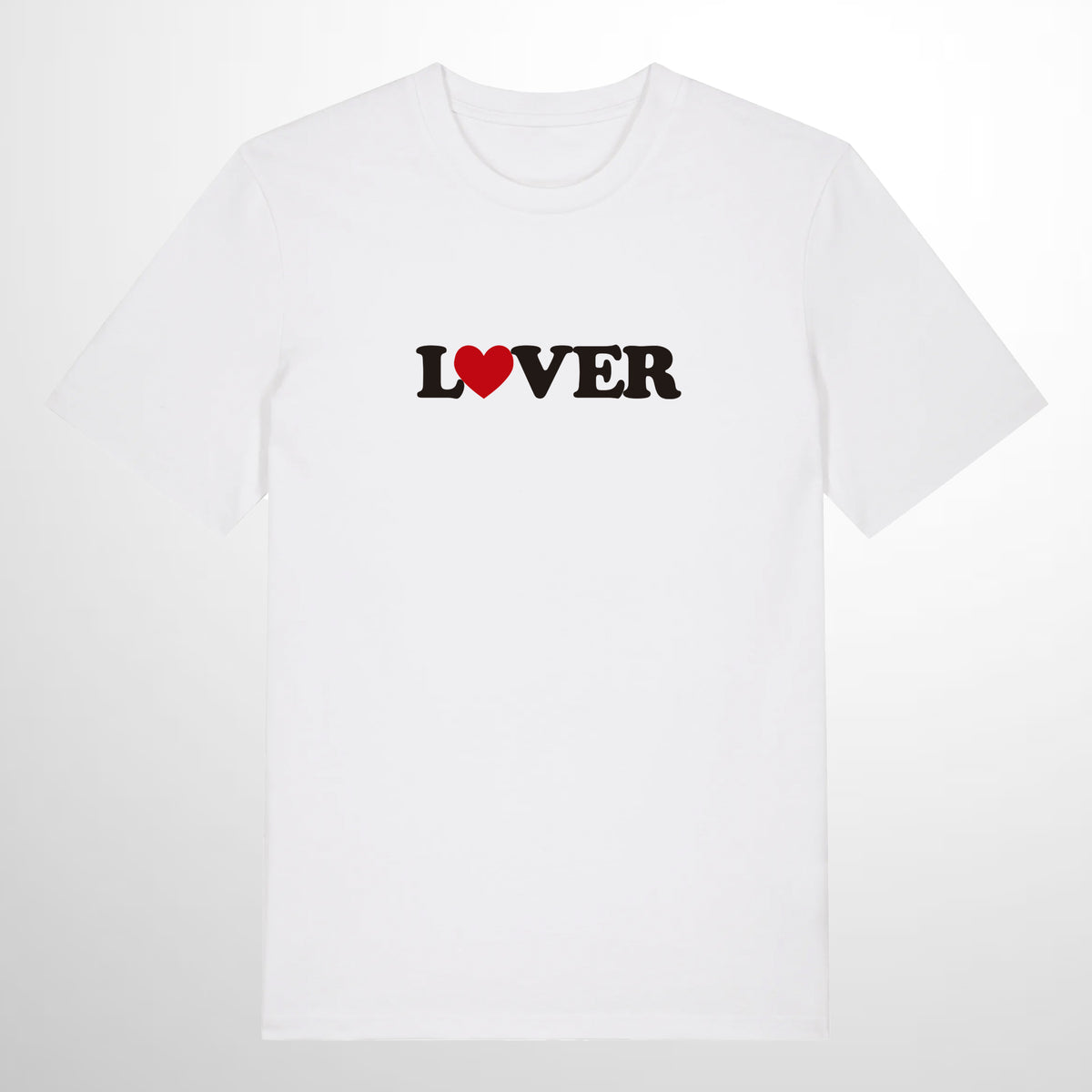 White T-Shirt. LOVER