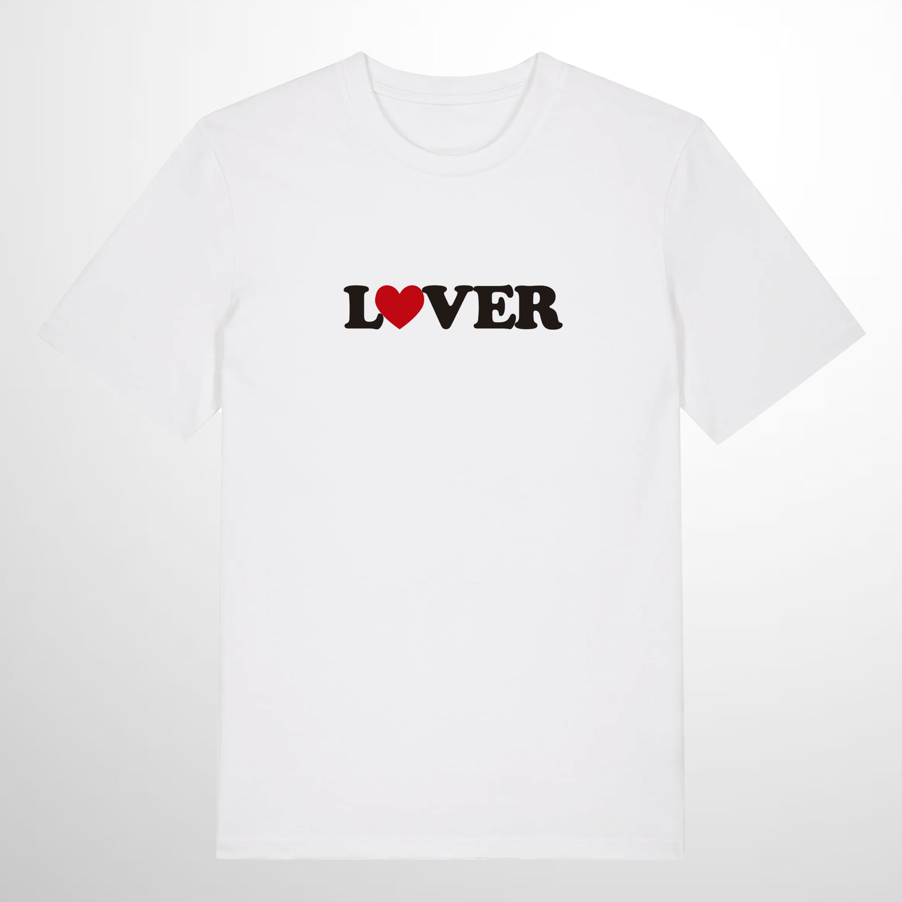 White T-Shirt. LOVER