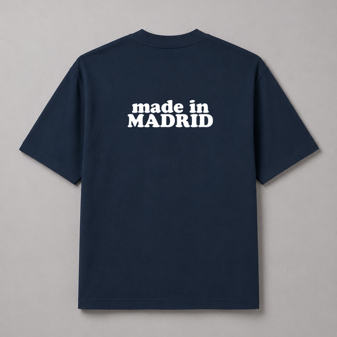 Oversized T-Shirt. Made in Madrid