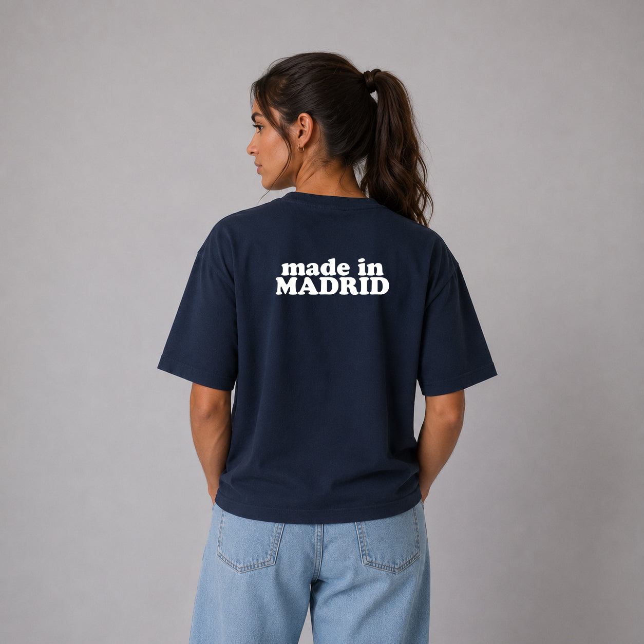 Oversized T-Shirt. Made in Madrid