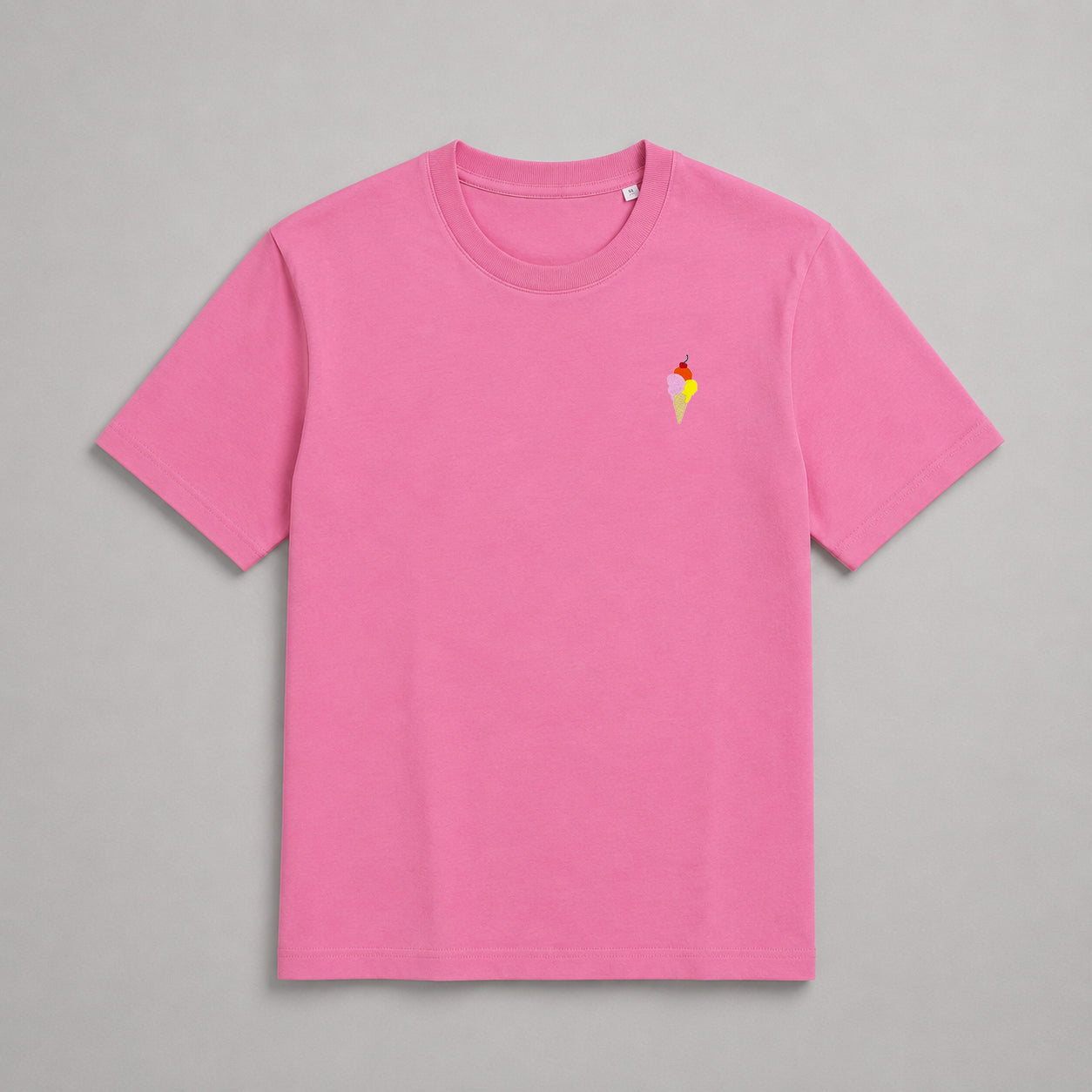 Pink T-Shirt. Ice-Cream