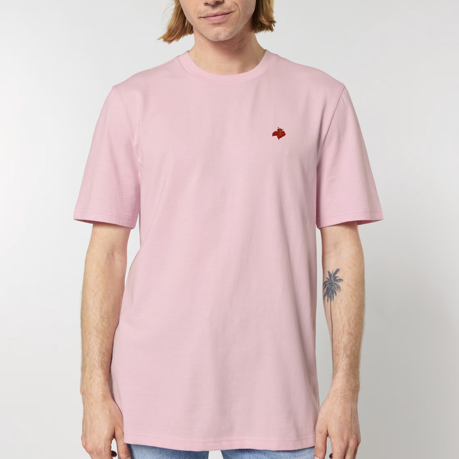 Pink T-Shirt. Flower